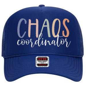 Chaos Coordinator High Crown Mesh Back Trucker Hat