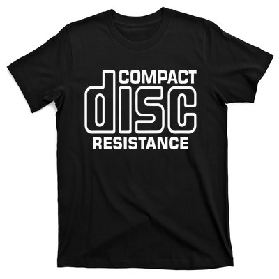 Cd Collectors Compact Disc Resistance T-Shirt