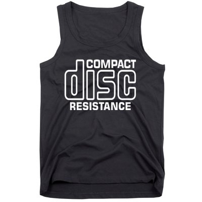 Cd Collectors Compact Disc Resistance Tank Top