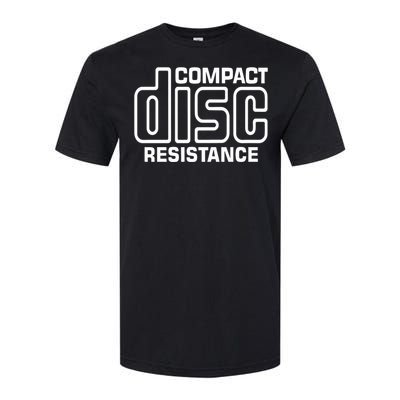 Cd Collectors Compact Disc Resistance Softstyle CVC T-Shirt