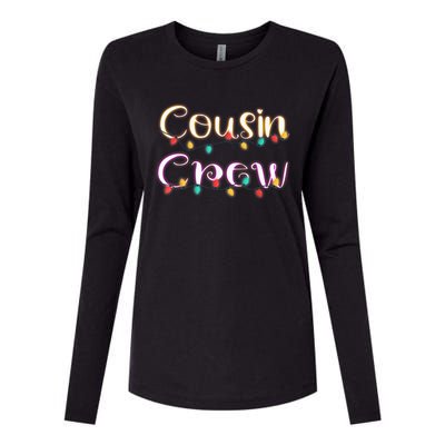 Cousin Crew - Christmas Family Member Group Cousins Womens Cotton Relaxed Long Sleeve T-Shirt