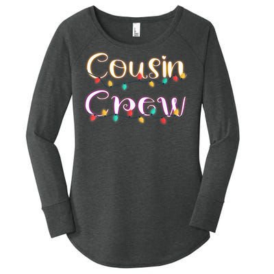 Cousin Crew - Christmas Family Member Group Cousins Women's Perfect Tri Tunic Long Sleeve Shirt