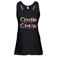 Cousin Crew - Christmas Family Member Group Cousins Ladies Essential Flowy Tank