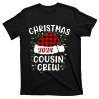 Cousin Crew Cousins Christmas 2024 Family Matching Pajamas T-Shirt