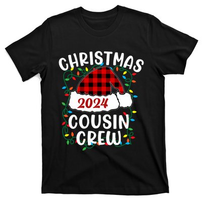 Cousin Crew Cousins Christmas 2024 Family Matching Pajamas T-Shirt