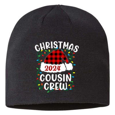 Cousin Crew Cousins Christmas 2024 Family Matching Pajamas Sustainable Beanie