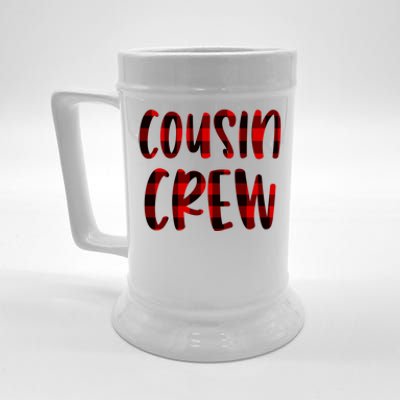 Christmas Cousin Crew Gift Beer Stein