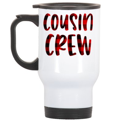 Christmas Cousin Crew Gift Stainless Steel Travel Mug