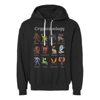 Cryptozoology Cryptid Creatures Fantasy Mythical Monsters Garment-Dyed Fleece Hoodie
