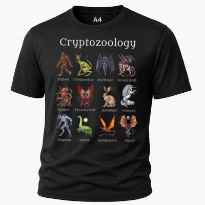 Cryptozoology Cryptid Creatures Fantasy Mythical Monsters Performance Shirt