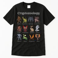 Cryptozoology Cryptid Creatures Fantasy Mythical Monsters Tall T-Shirt
