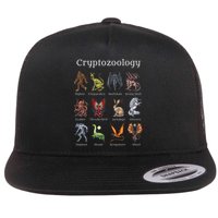 Cryptozoology Cryptid Creatures Fantasy Mythical Monsters Flatbill Hat