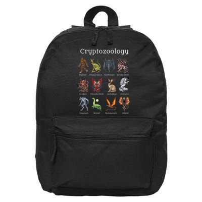 Cryptozoology Cryptid Creatures Fantasy Mythical Monsters 16 in Basic Backpack