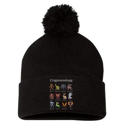 Cryptozoology Cryptid Creatures Fantasy Mythical Monsters Pom Pom 12in Knit Beanie
