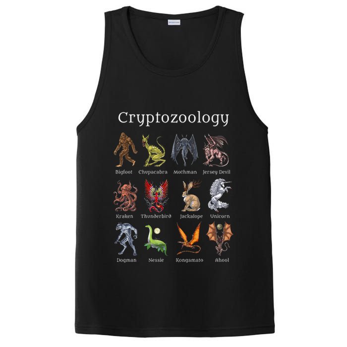 Cryptozoology Cryptid Creatures Fantasy Mythical Monsters PosiCharge Competitor Tank