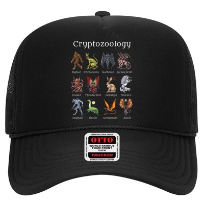 Cryptozoology Cryptid Creatures Fantasy Mythical Monsters Trucker Hat