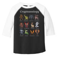 Cryptozoology Cryptid Creatures Fantasy Mythical Monsters Toddler Fine Jersey T-Shirt