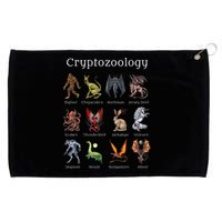 Cryptozoology Cryptid Creatures Fantasy Mythical Monsters Grommeted Golf Towel