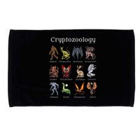 Cryptozoology Cryptid Creatures Fantasy Mythical Monsters Microfiber Hand Towel