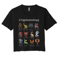 Cryptozoology Cryptid Creatures Fantasy Mythical Monsters Crop Top