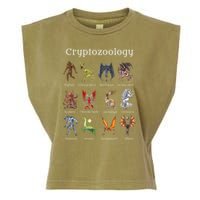 Cryptozoology Cryptid Creatures Fantasy Mythical Monsters Garment-Dyed Women's Muscle Tee