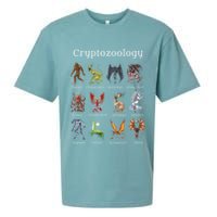 Cryptozoology Cryptid Creatures Fantasy Mythical Monsters Sueded Cloud Jersey T-Shirt