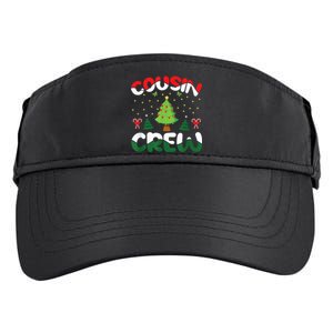 Cousin Crew Christmas Matching Xmas Santa Team Family Adult Drive Performance Visor