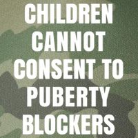 Children Cannot Consent To Puberty Blockers Legacy Tie Dye Trucker Hat