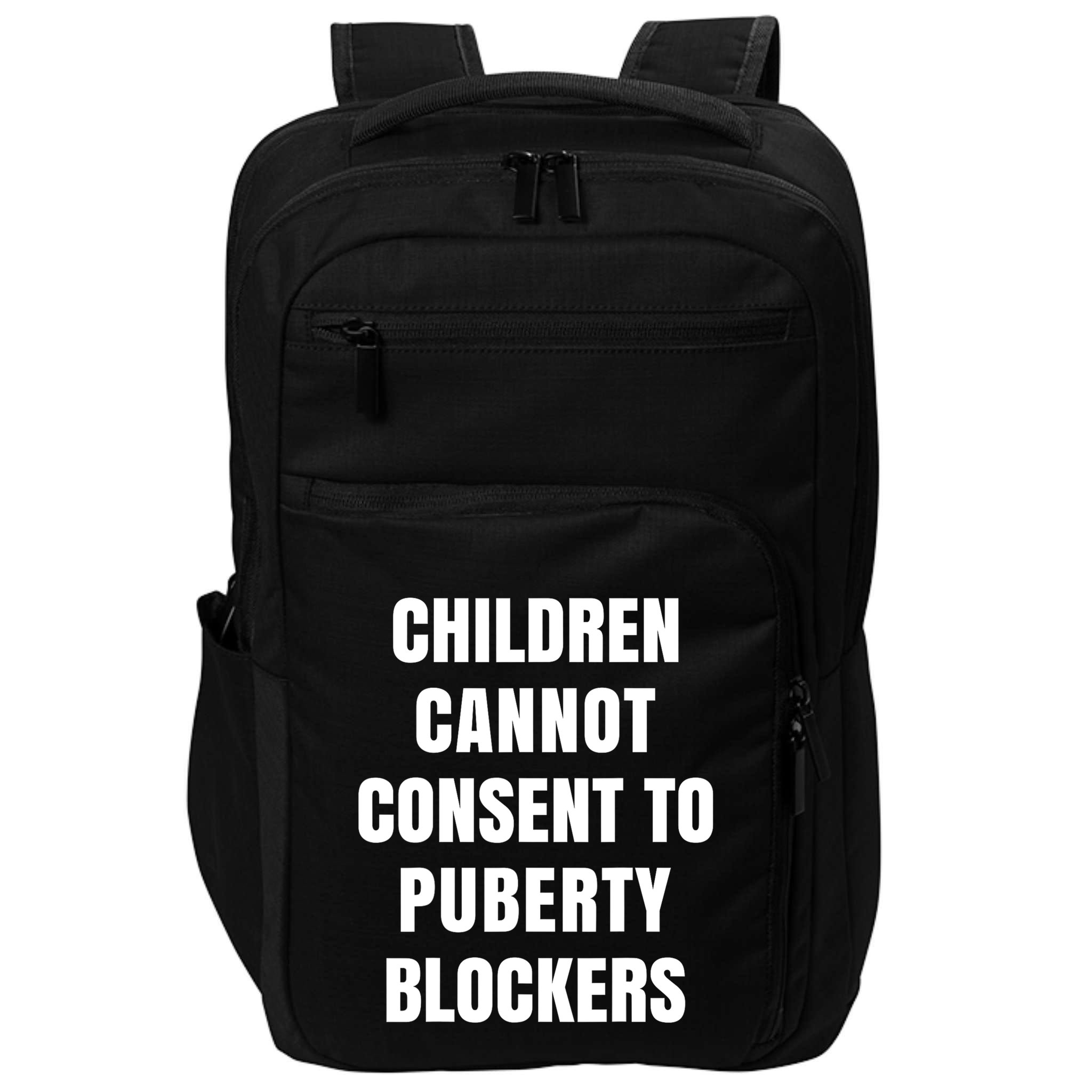 Children Cannot Consent To Puberty Blockers Impact Tech Backpack