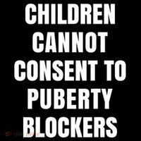 Children Cannot Consent To Puberty Blockers Sustainable Bucket Hat