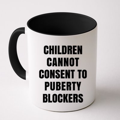 Children Cannot Consent To Puberty Blockers Mug
