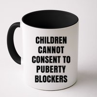 Children Cannot Consent To Puberty Blockers Mug
