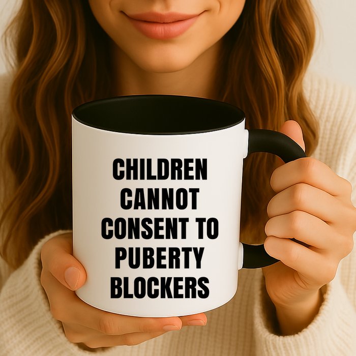 Children Cannot Consent To Puberty Blockers Mug