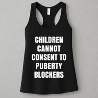 Children Cannot Consent To Puberty Blockers Womens Tank Top
