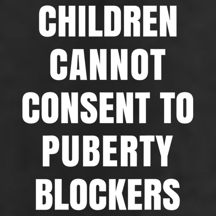 Children Cannot Consent To Puberty Blockers Microfiber Hand Towel