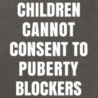 Children Cannot Consent To Puberty Blockers Cotton Canvas Backpack