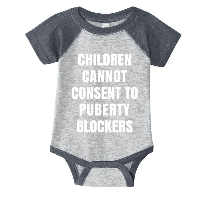 Children Cannot Consent To Puberty Blockers Infant Baby Jersey Bodysuit