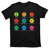 Classic Composers Classical Music Musical Notes T-Shirt