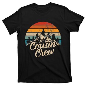 Cousin Crew Camping Outdoor Sunset Summer Camp T-Shirt