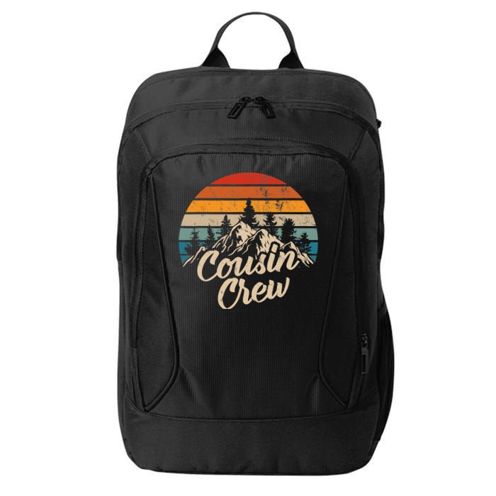 Cousin Crew Camping Outdoor Sunset Summer Camp City Backpack