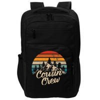 Cousin Crew Camping Outdoor Sunset Summer Camp Impact Tech Backpack