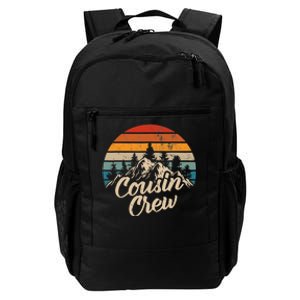 Cousin Crew Camping Outdoor Sunset Summer Camp Daily Commute Backpack