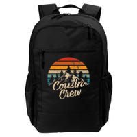 Cousin Crew Camping Outdoor Sunset Summer Camp Daily Commute Backpack