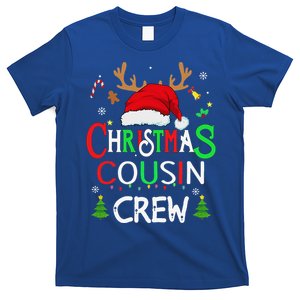 Cousin Crew Christmas Santa Squad Reindeer Party T-Shirt