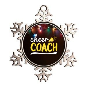 Cheerleader Coach Cheer Coach Metallic Star Ornament