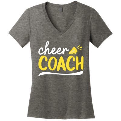 Cheerleader Coach Cheer Coach Women's V-Neck T-Shirt