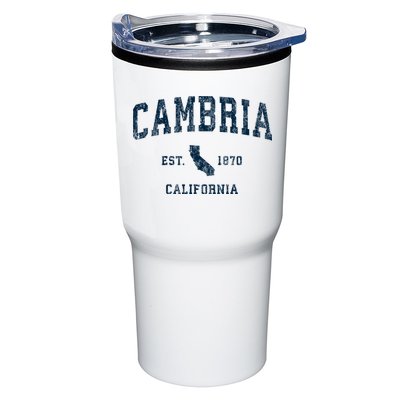 Cambria California Ca Vintage Sports Tumbler