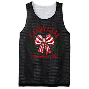 Candy Cane Christmas Club Merry Christmas Mesh Reversible Basketball Jersey Tank