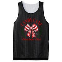 Candy Cane Christmas Club Merry Christmas Mesh Reversible Basketball Jersey Tank