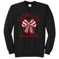 Candy Cane Christmas Club Merry Christmas Tall Sweatshirt